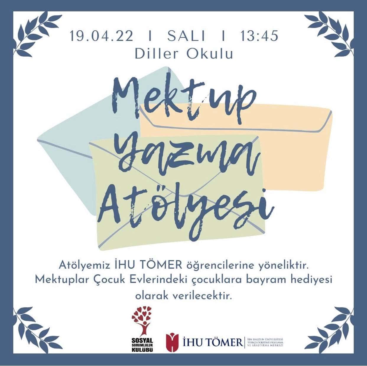 Mektup Yazma Atölyesi