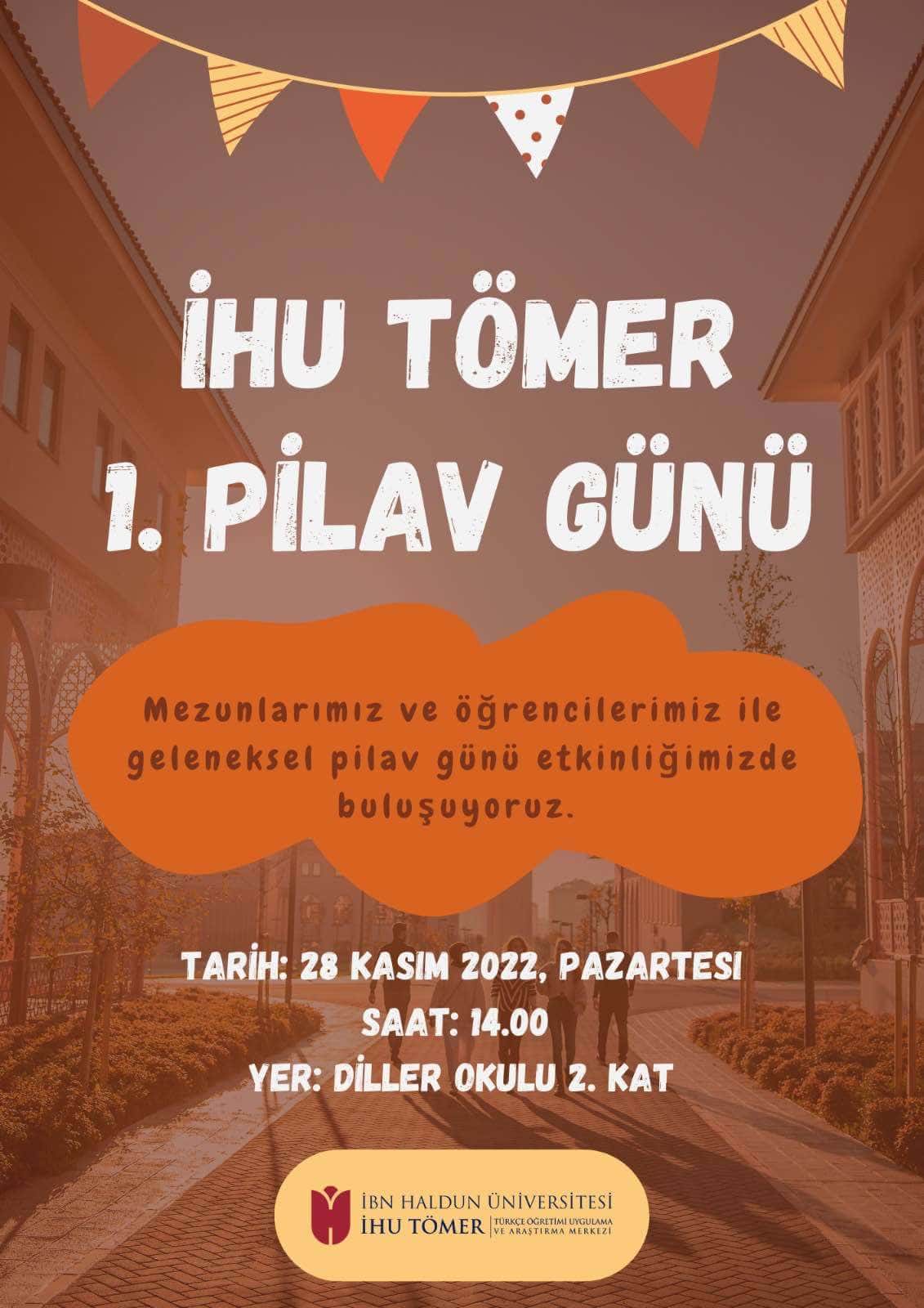 İHU TÖMER 1.PİLAV GÜNÜ