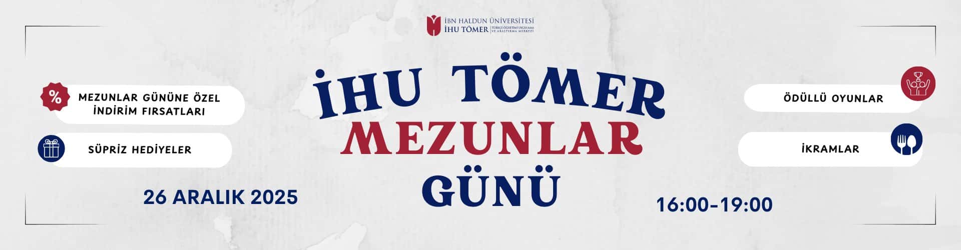 İHU TÖMER Mezunlar Günü