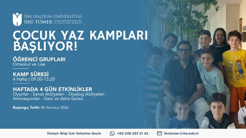 Children's Turkish Summer Camps Are Starting!